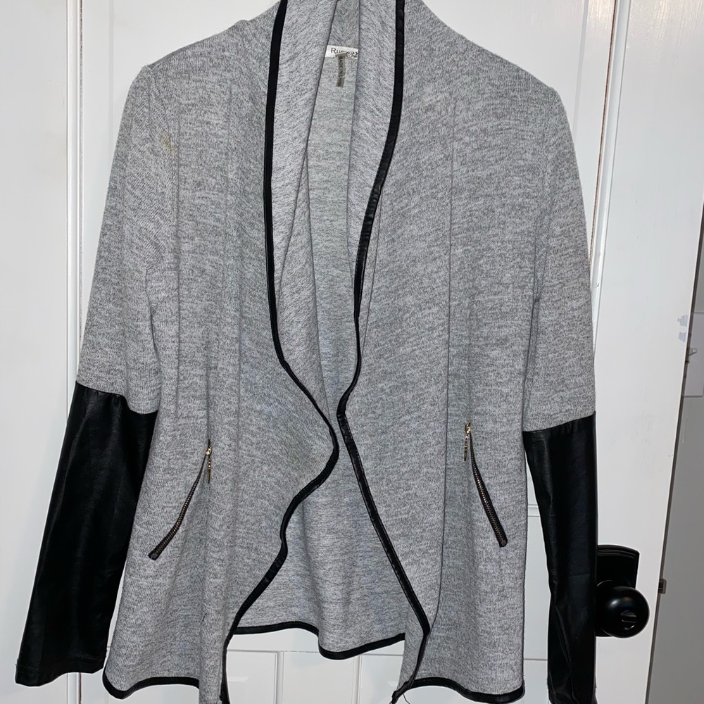 Open face sweater-dress up or down